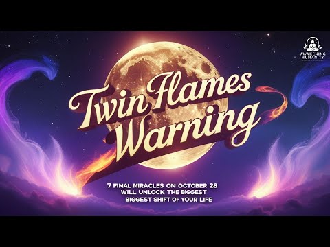 Видео: 🌕ПРЕДУПРЕЖДЕНИЕ О БЛИЗНЕЦЕВЫХ ПЛАМЕНАХ: 7 последних чудес 28 октября откроют самые большие переме...