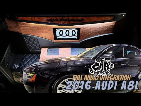 Видео: Аудиосистема Super Clean Helix Audio в Audi A8L 2016 года