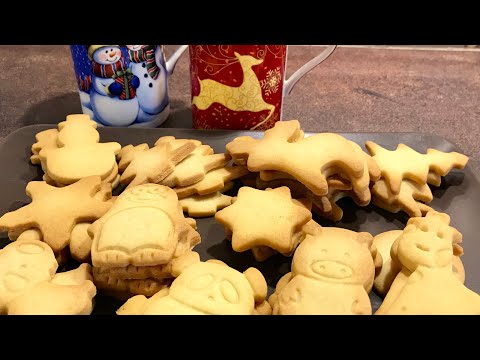Видео: Бисквитки- най-лесните и най-вкусните, може да ги изпечете  за Коледа