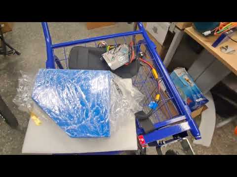 Видео: BLDC мотор-колеса для тележек, Flipsky 75100x2 dual, Hot RC управление вместе