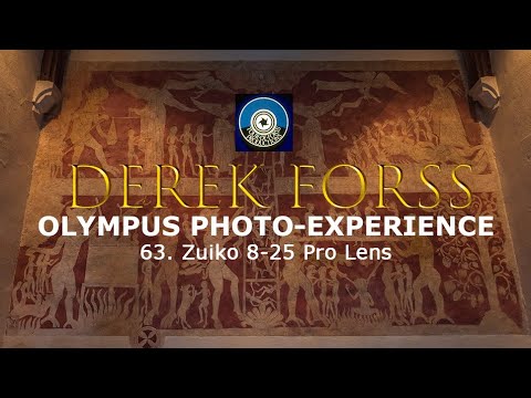 Видео: Объектив Olympus Photo-Experience 63 Zuiko 8 25 Pro
