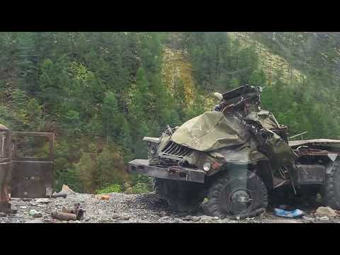 Видео: Чёрный прижим на Колымской трассе  The Black clamp section on the Kolyma highway