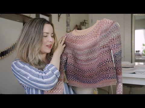 Видео: Подкаст Hundred Acre Wool Knitting, выпуск 61 — Мой готовый Shifty Handspun + Новые модели вязаны...