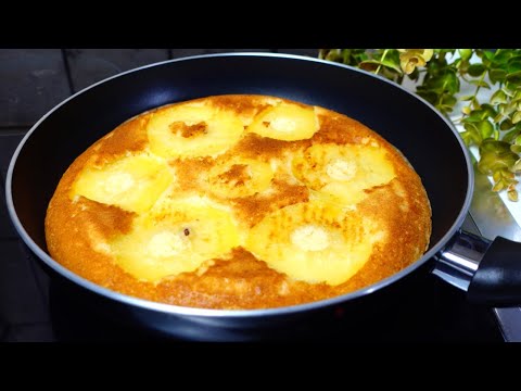 Видео: Без духовки, без замешивания! Приготовьте этот простой и вкусный рецепт! 🔥