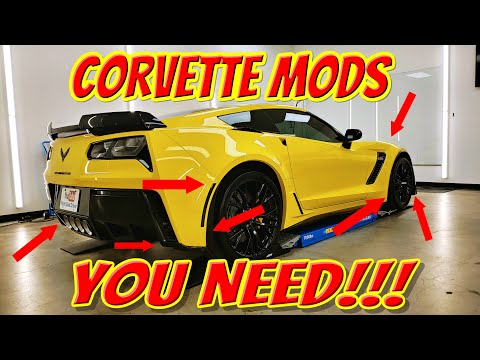 Видео: Простые модификации Corvette, которые ВЫ можете сделать, чтобы добиться ОГРОМНЫХ изменений в моде...