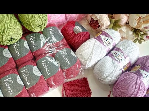 Видео: Обзор посылки с пряжей из интернет магазина Pryazha.su. Что планирую вязать? Какие будут мк?