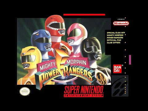 Видео: Mighty Morphin Power Rangers прохождение (SNES)