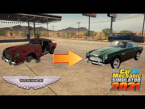 Видео: ВОССТАНОВЛЕНИЕ ASTON MARTIN DB5! | CAR MECHANIC SIMULATOR 2021!