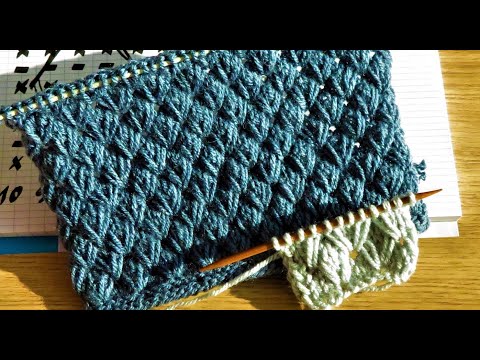 Видео: УЗОР СПИЦАМИ ,,ПЛЕТЁНКА,,ДЛЯ ВСЕГО.ВЯЖЕТСЯ ПРОСТО-ВЫГЛЯДИТ ШИКАРНО.