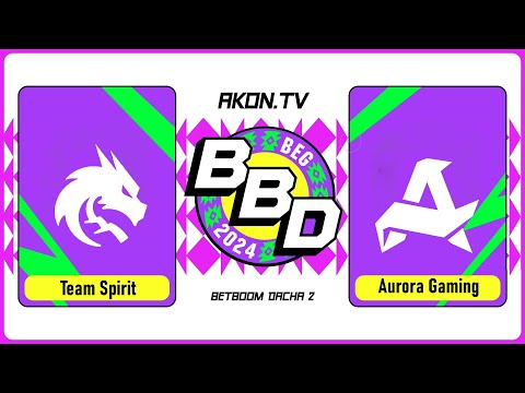 Видео: ДОТА 2 [RU] Team Spirit vs Aurora Gaming [bo3] BBD Belgrade 2024, Playoff, Lower Bracket, Round 2