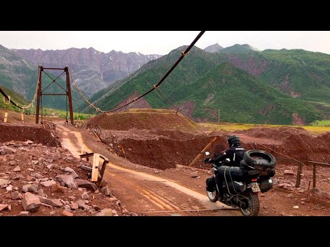 Видео: Silk Road On A Motorcycle 🇹🇯 (9, Tajikistan, Pamir Highway) NC750X Offroad, Мотопутешествие, Памир