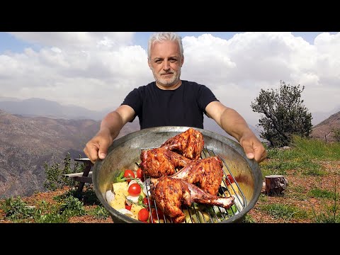 Видео: Рецепт шашлыка из рульки ягненка с овощами в дровяной печи | Как приготовить турецкий рисовый плов?
