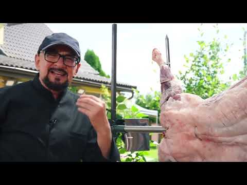 Видео: Баран на вертеле! Как получилось!