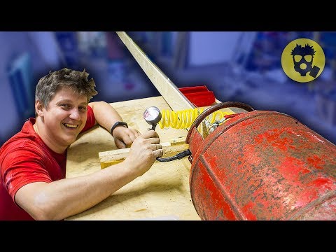 Видео: 🔥 Сделал ОГРОМНУЮ ПУШКУ! На что она способна?