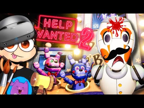 Видео: ПИРАТСКИЙ ТУР ФОКСИ И ДИКИЙ УГАР В ИГРАХ! ✅ FNAF VR HELP WANTED 2 | #3