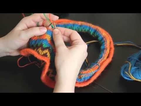 Видео: Жаккард без протяжек по изнанке