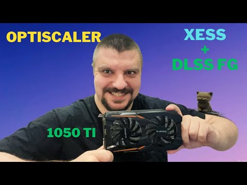 Видео: Cyberpunk 2077 с Frame Generation на GTX 1050 Ti в 2025! OptiScaler + Nukem's DLSSG — Легенда жива!