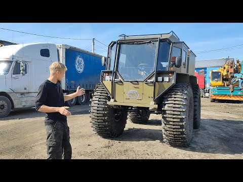 Видео: Новинка в Вездеходе Ветер на Тром - 16. Погрузка