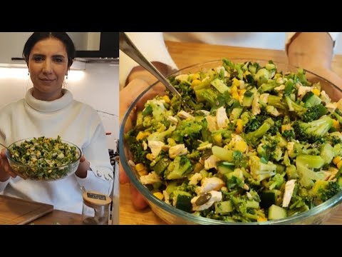 Видео: Նիհարեցնող, Բրոկոլիով Աղցան, Ամեն օր կարող եք ուտել/ Салат Из Брокколи #салат