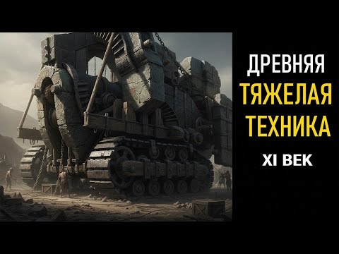 Видео: Следы древних машин.  Древняя строительная техника