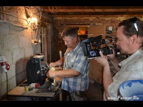 Видео: Оборудование для выделки шкурок. КФХ Ольги Полозовой