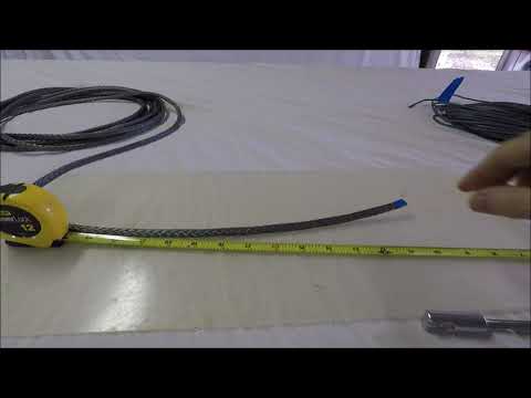 Видео: Изготовление спасательных линий для парусных лодок из материала Dyneema