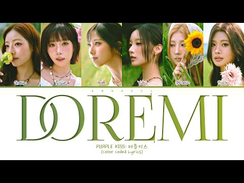 Видео: PURPLE KISS DOREMI (Перевод на русский) (Color Coded Lyrics)