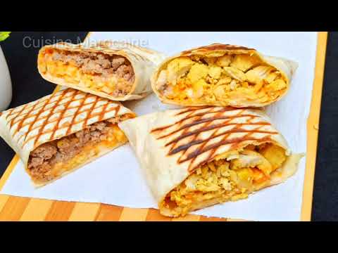 Видео: Рецепт Тако из тортильи с жидким тестом‼ ️ Без дрожжей Без замеса 👌 Рецепт фри 😉🔝