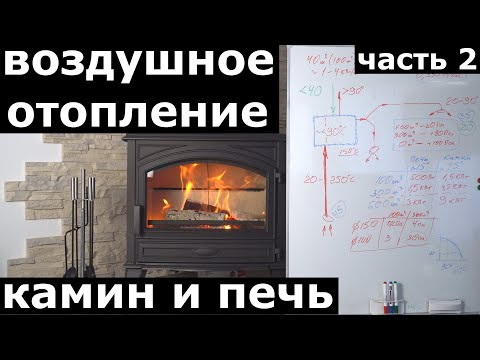 Видео: Разводка воздуха по дому от печи или камина. Pасчет разводки воздуха для отопления. Теория. Часть 2.