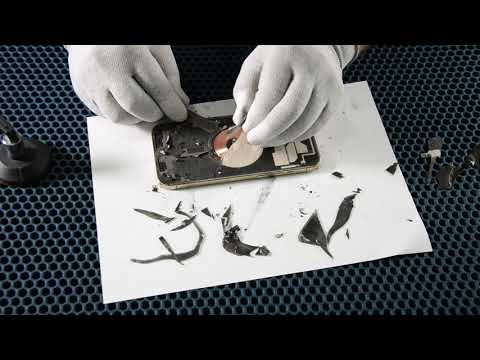 Видео: Замена заднего стекла iPhone 12 Pro Max