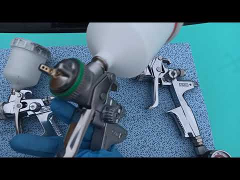 Видео: Часть 1. Обзор инструмента. Краскопульты SATA