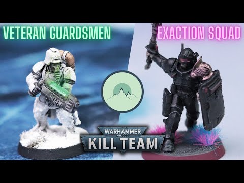 Видео: ВЕТЕРАН-ГВАРДСМЕН против ОТРУПЛЕНИЯ ИЗЪЯТИЙ [Отчет о битве Kill Team]