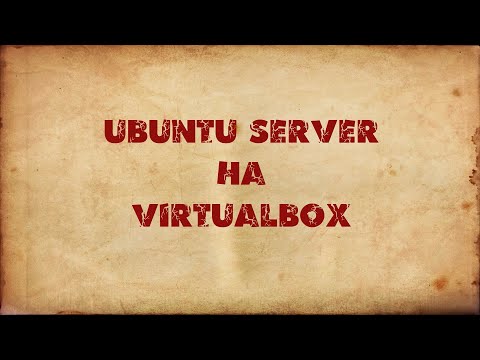 Видео: Установка Ubuntu Server на VirtualBox и настройка SSH сервера.