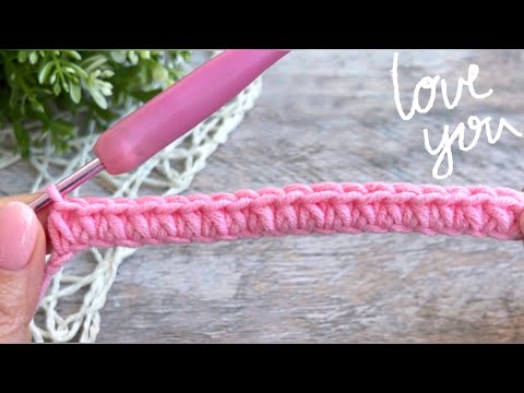 Видео: УРА! Я нашла этот узор крючком! Всего 1 ряд! Вязание крючком. Crochet stitch, only 1 row.