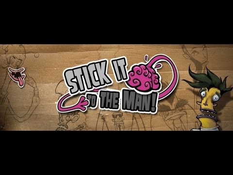 Видео: Прохождение игры: Stick It To The Man часть #2