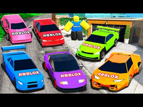 Видео: УГНАЛ ВСЕ СЕКРЕТНЫЕ ТАЧКИ ИЗ РОБЛОКС В ГТА 5! КОЛЛЕКЦИЯ МАШИН В GTA 5!