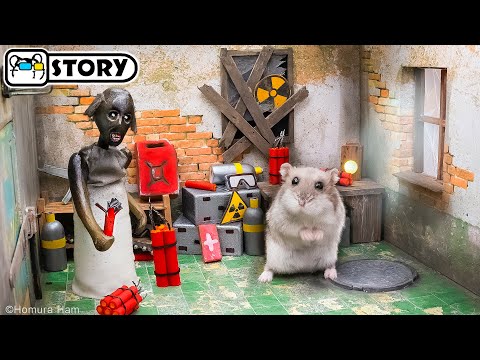 Видео: ☢️ Хомяк Сталкер против Гренни в Чернобыльской Зоне Отчуждения ☢️ Хомура Хам Питомцы