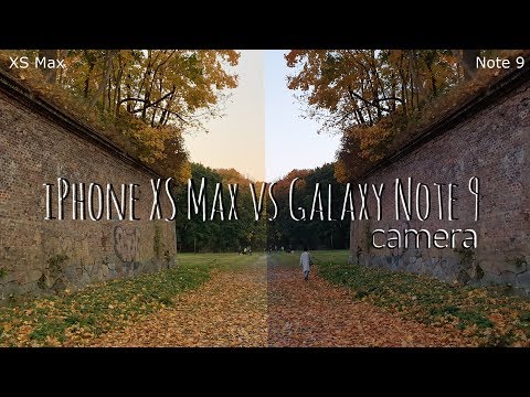 Видео: iPhone XS Max vs Galaxy Note 9. Битва камер.