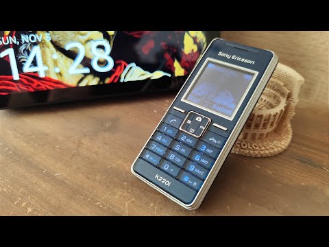 Видео: #SONYERICSSON K220I - КРУТОЙ РЕТРО ТЕЛЕФОН В ИДЕАЛЬНОМ СОХРАНЕ