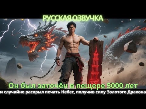 Видео: Он был заточён в пещере 5000 лет и случайно раскрыл печать Небес, получив силу Золотого Дракона