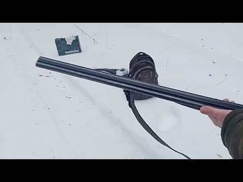 Видео: Выехали в лес пристрелять охотничье ружье ИЖ-58 1980г.в.