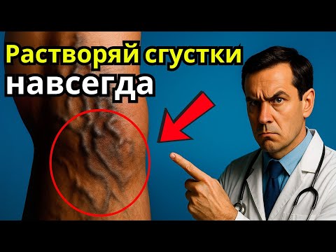 Видео: Почему образуются кровяные сгустки и как естественным образом предотвратить тромбоз