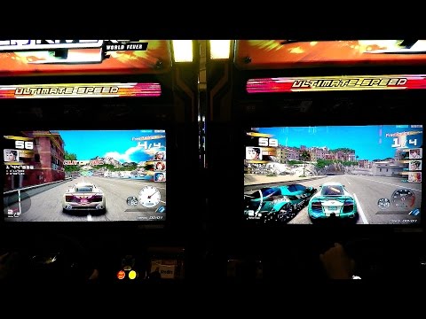 Видео: Speed ​​Driver 4 World Fever Racing Arcade Game Doc против M&M: лучшее время — режим гонок на дву...