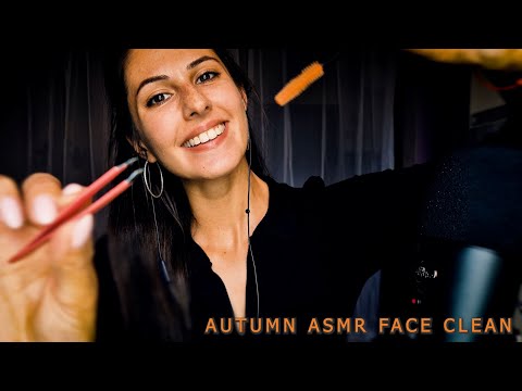 Видео: ASMR AUTUMN FACE & BROW CLEANSING 🍁 АСМР НА БЪЛГАРСКИ 🌛ЕСЕННО ПОЧИСТАВАНЕ НА ЛИЦЕ