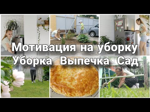 Видео: Мотивация на уборку! Уборка на кухне. Хачапури по-мегрельски. Красота в саду.