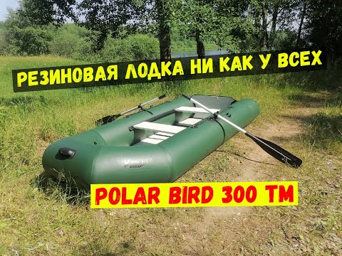 Видео: Резиновая лодка под мотор \ POLAR BIRD 300 ТМ («ЧИРОК»)