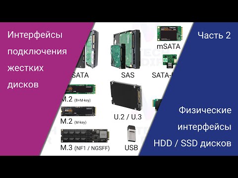 Видео: Физические интерфейсы жестких дисков