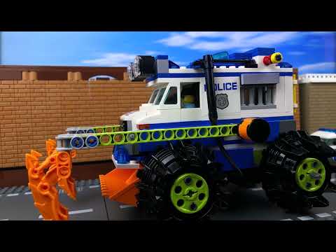 Видео: Лего Полиция Погоня. Как поймать преступника.