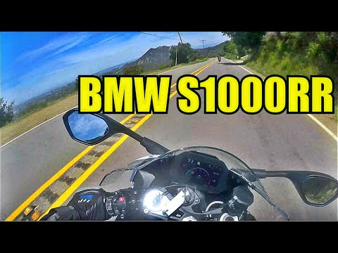 Видео: BMW S1000RR 2020. Тест-райд американской версии спортбайка.