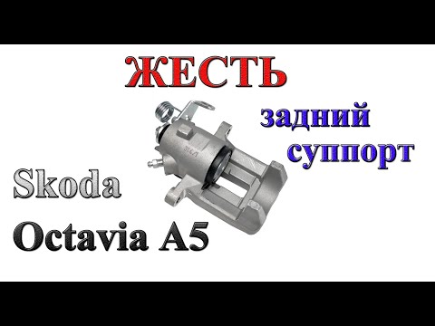 Видео: Жесть. Перебираем суппорт Skoda Oktavia A5